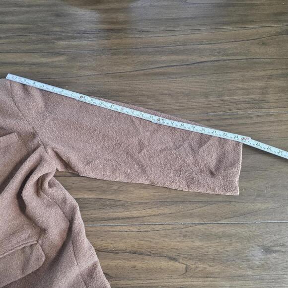 Universal Threads Tan oversized Blazer Jacket Heavy lined Women's Size XL NWT - Picture 9 of 11